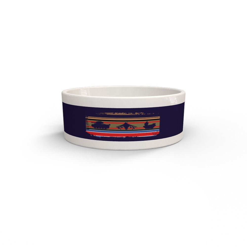 Erskine Ribbon Dog Bowl