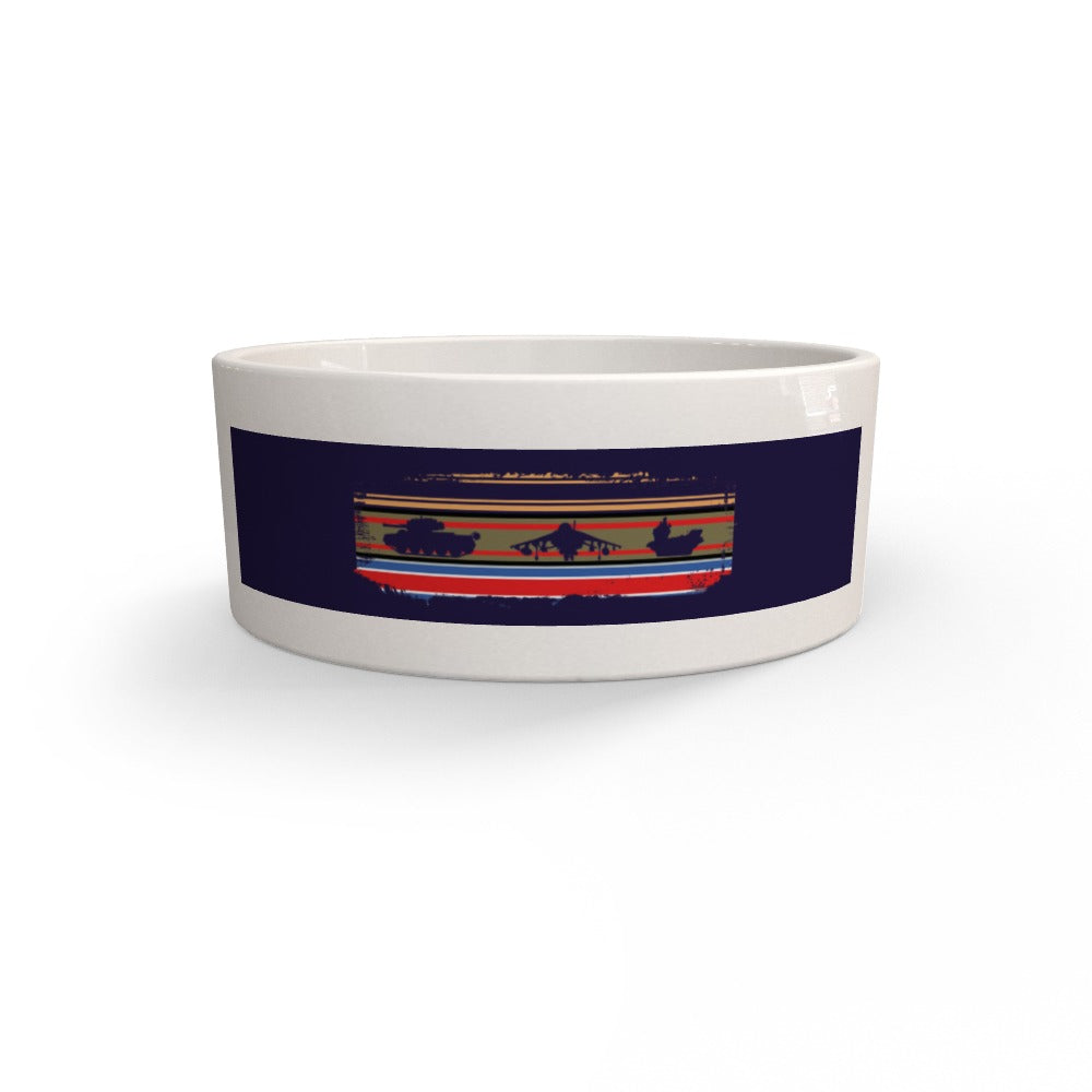 Erskine Ribbon Dog Bowl