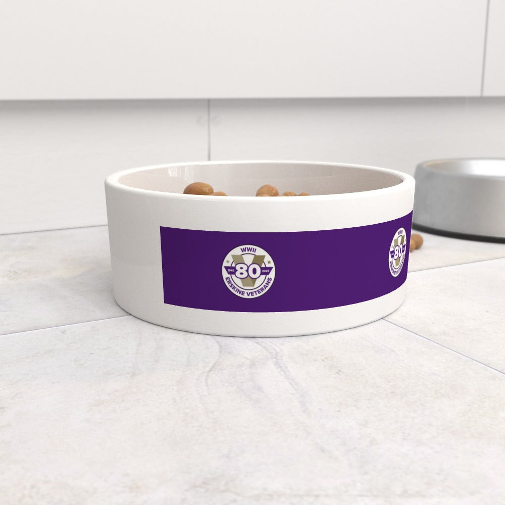 Erskine VE Day Ceramic Pet Bowl