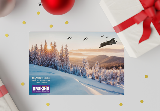 12 x Dambusters Christmas Cards