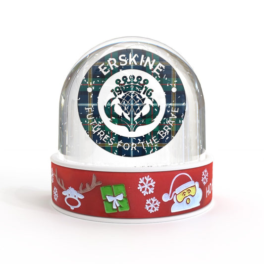 Erskine Tartan Snow Globe