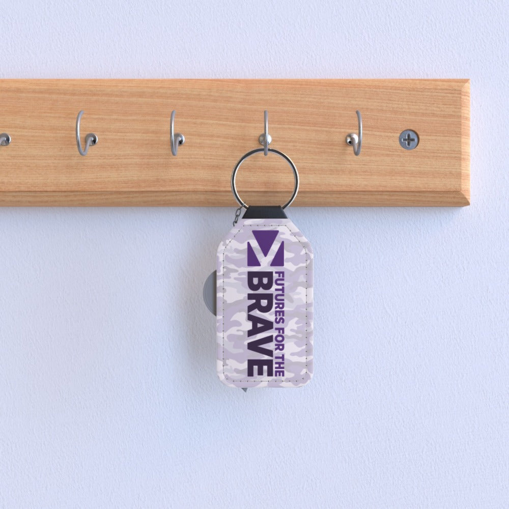 Erskine Saltire Rectangular Keyring